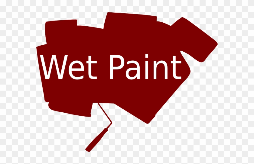 Wet Paint Clip Art At Clker - White County Medical Center #216587