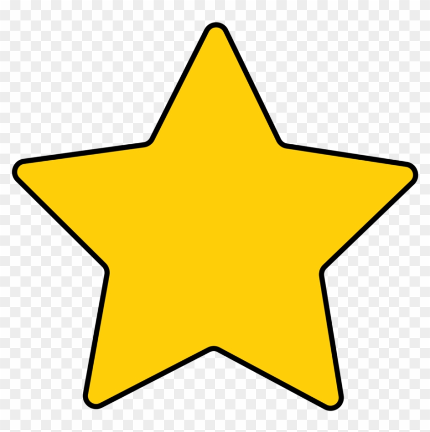 Star, Yellow Star - Clip Art #218100