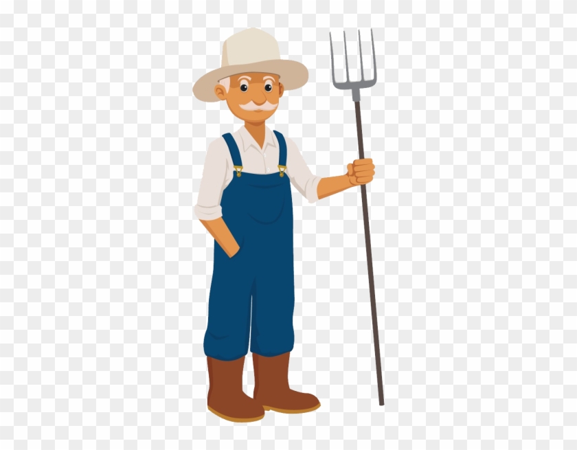 Transparent Background Farmer Clipart #1389548