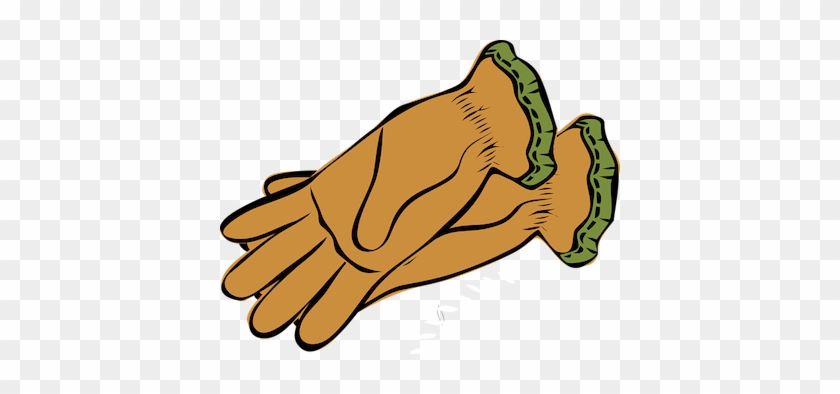 In Spanish, Name This Piece Of Clothing - Clipart Gloves Cartoon #1390142