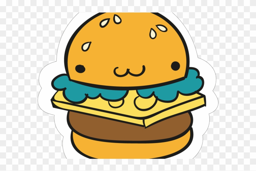 Hamburgers Clipart Normal - Burger Sticker Png - Free Transparent PNG  Clipart Images Download