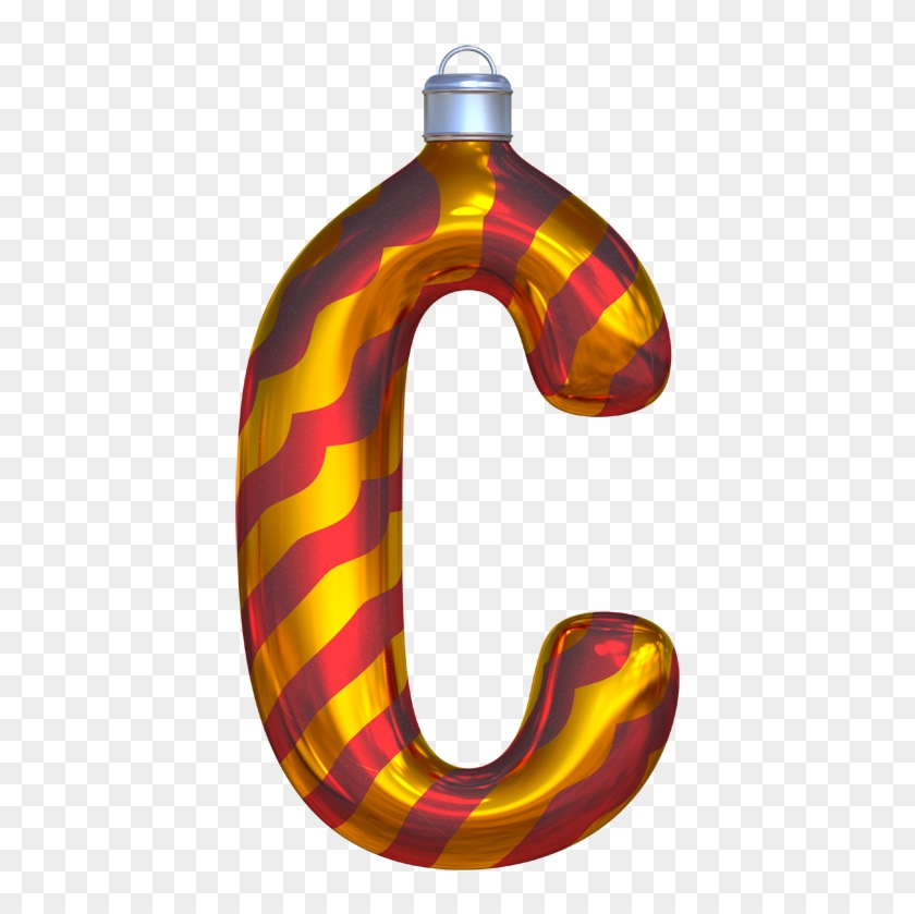 Christmas Letters Png Image Free Download - Merry Christmas Letter C #1390901