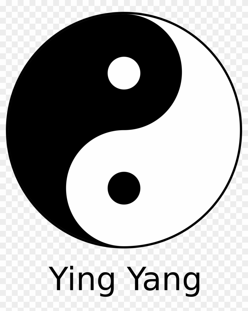 Ying Yang Svg Clip Arts - Ying Yang Svg Clip Arts #1394307