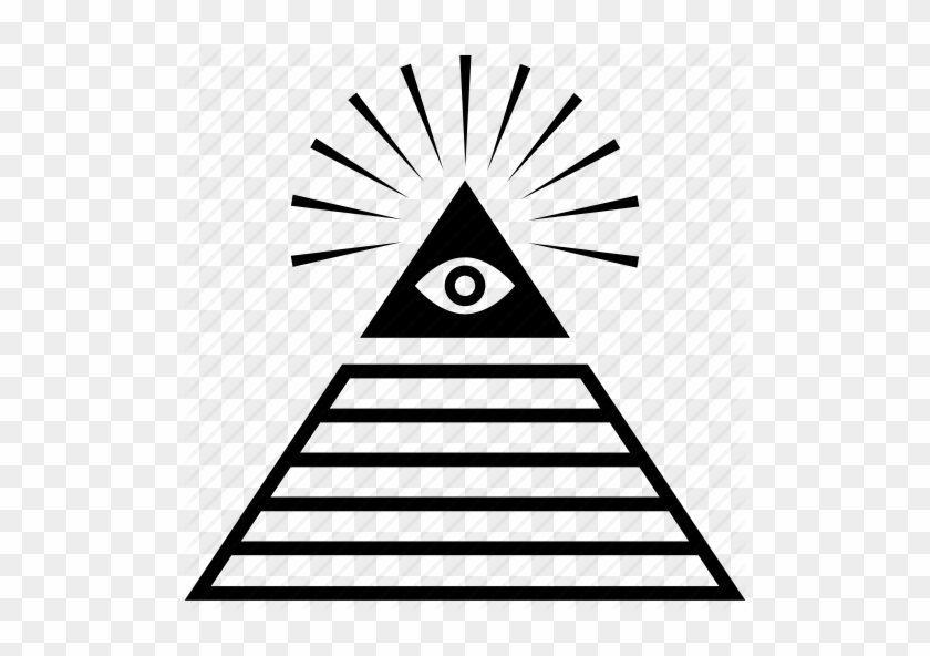 Pyramid Eye Png Clipart Eye Of Providence Clip Art - Japanese Minimal Brand Logo #1394784