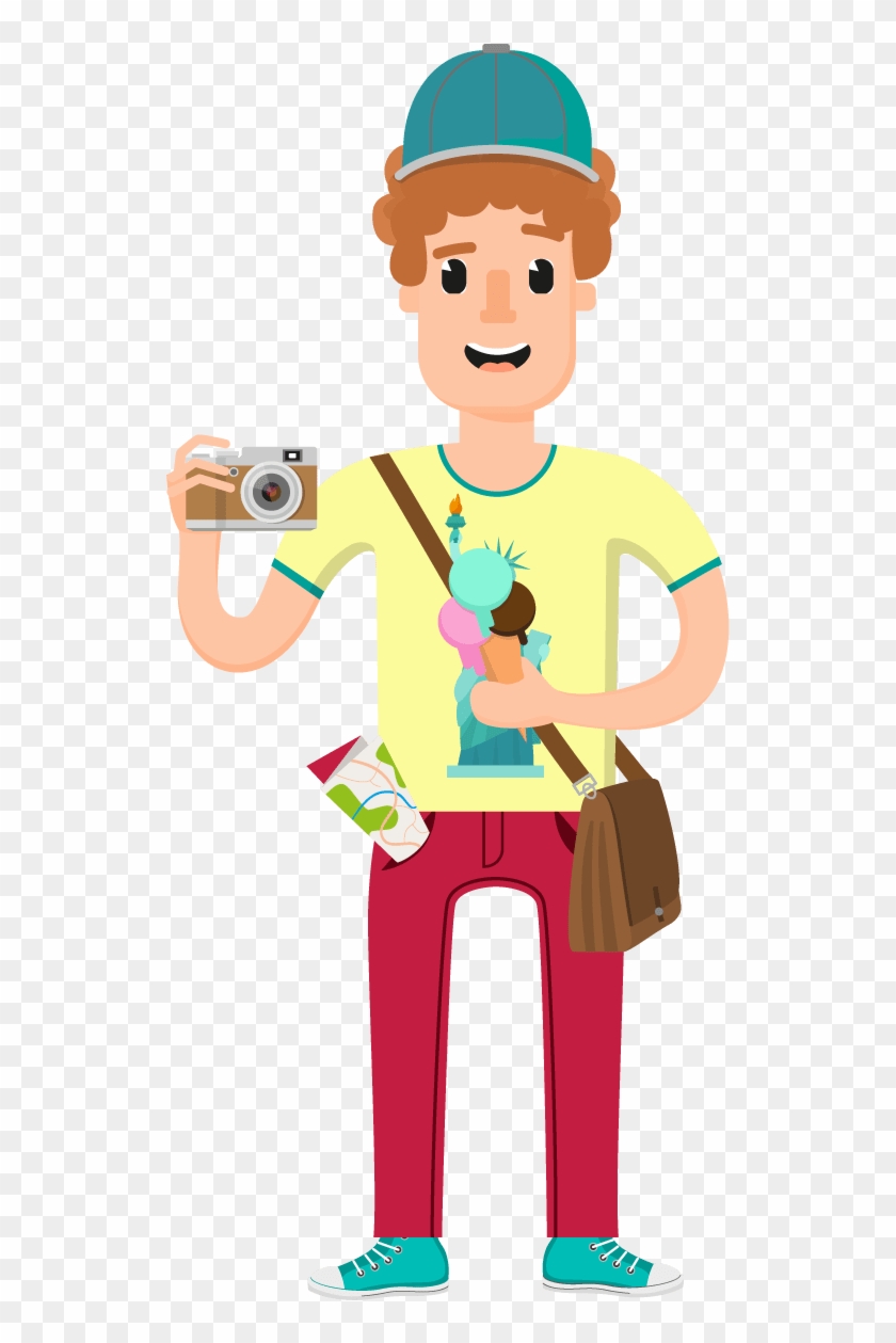 Travel Vector Character Set Vector Characters - Cartoon #1395377