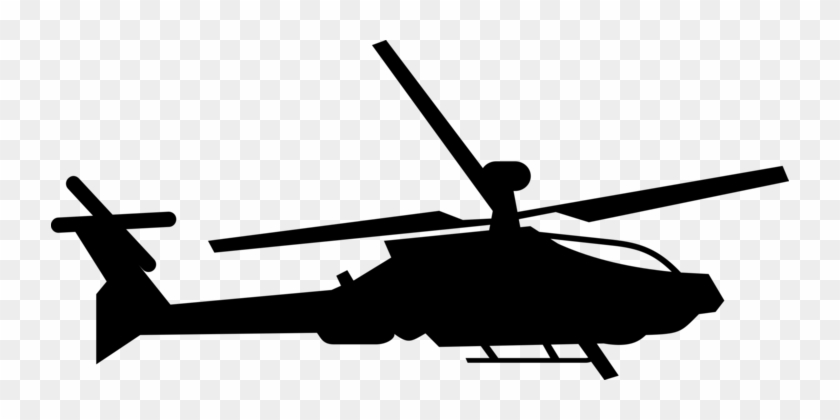 Military Helicopter Sikorsky Uh 60 Black Hawk Boeing - Military Helicopter Black And White #1399723