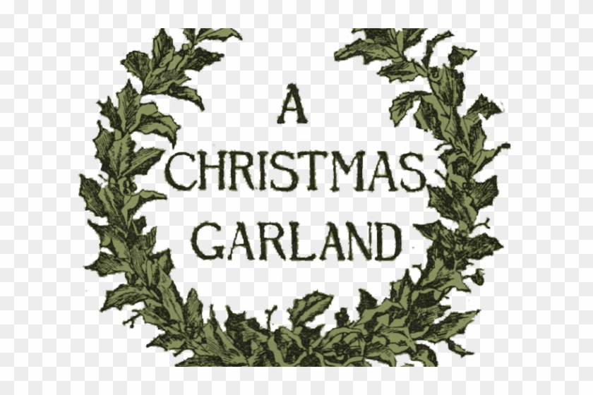 Garland Clipart Vintage - Transparent Christmas Garland Clipart #1399812