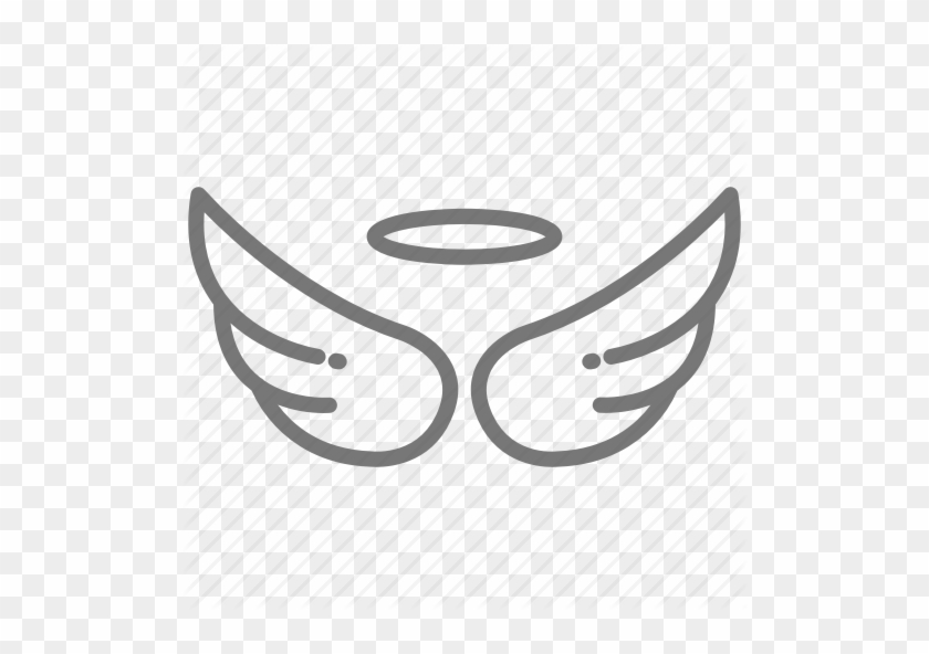 Download Banner Free Minimal Memorial By Amanda Goehlert Death Wings And Halo Svg Free Transparent Png Clipart Images Download