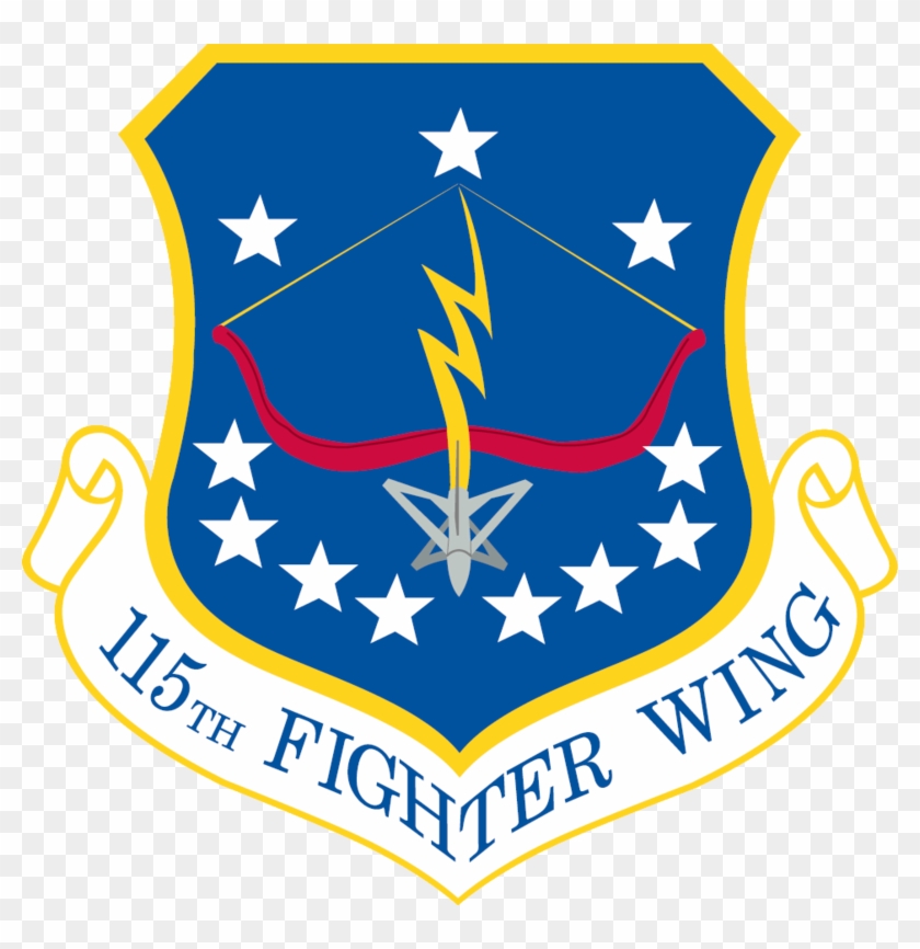 Emblem Of The 115th Fighter Wing, A Wisconsin Air National - 944th Fighter Wing Logo #1400877