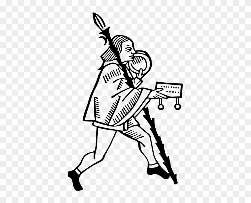 155 × 240 Pixels - Medieval Messenger Clipart #1400910