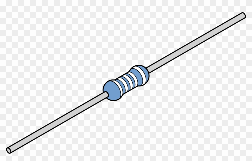 Metal Passive Circuit Component Electronics Resistor - Gambar Resistor Animasi Png #1403234