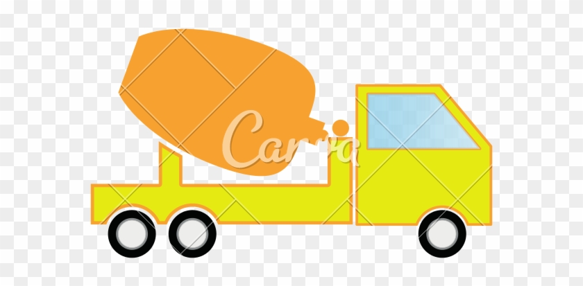 Cement Mixers Truck It Is Icon - Concrete Mixer #1404305