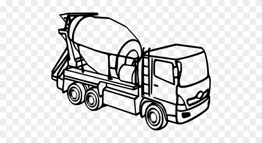 Free Cement Truck Svg Free SVG PNG EPS DXF File