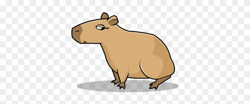Capybara - Capivara Desenho Kawaii - Free Transparent PNG Clipart
