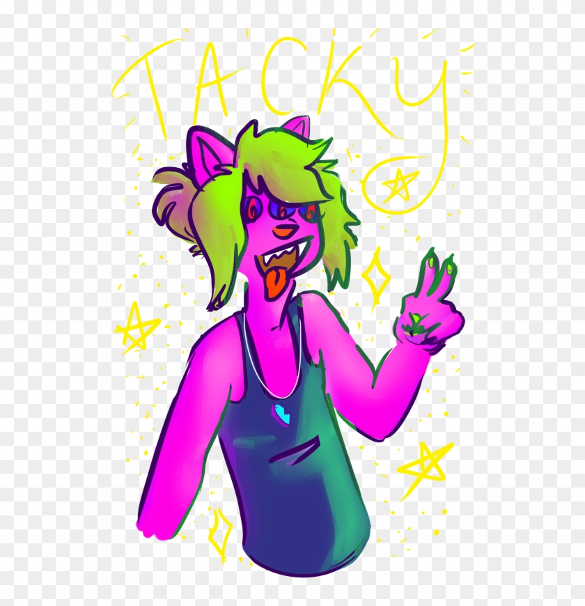 Tacky Adjective Lacking In Style By Girluver - Illustration #1406685