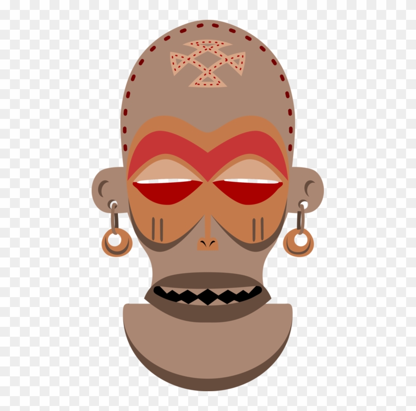 Traditional African Masks Art Istock - African Mask Clipart #1406957