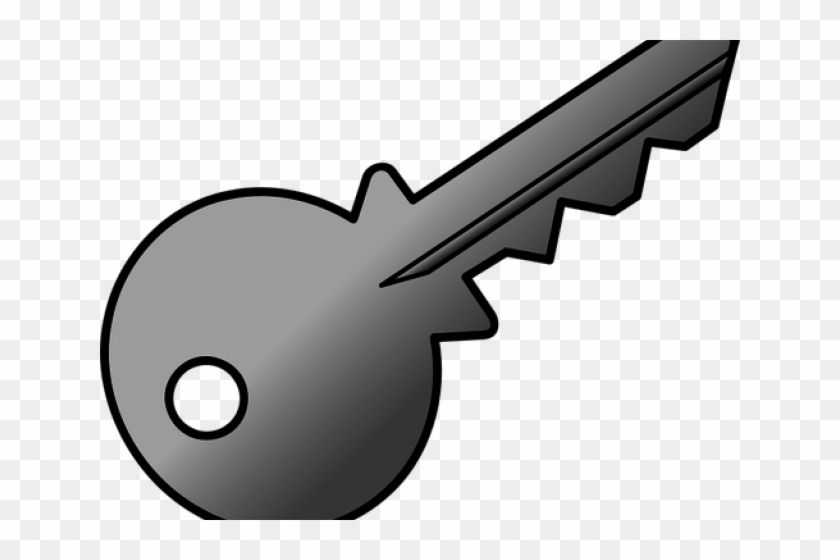 Metal Clipart Metal Key - Chave Clipart #1407415