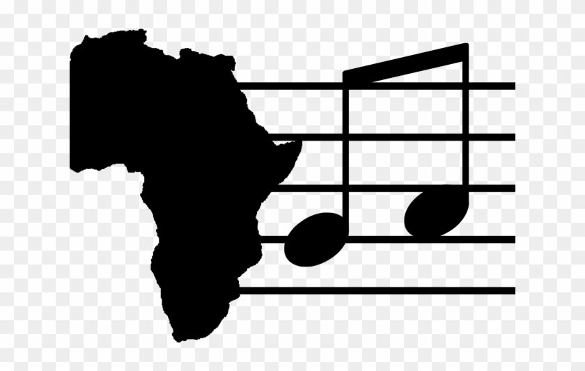 Music Notes Clipart Rhythms - African Union #1408408