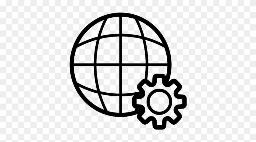 Multilingual Content Settings, Content, Document Icon - Favicon Globe #1408760