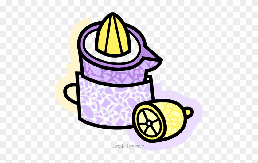 Juicer Royalty Free Vector Clip Art Illustration - Juicer Royalty Free Vector Clip Art Illustration #1409336