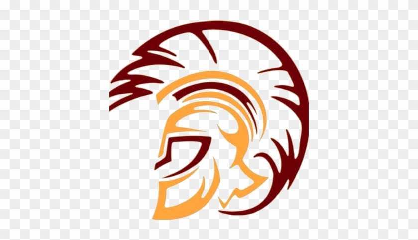 Pahrump Valley High School Trojans Logo #1409483