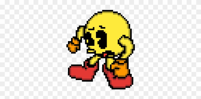 Pacman Getting Hit And Falling Over - Pac-man #1409559