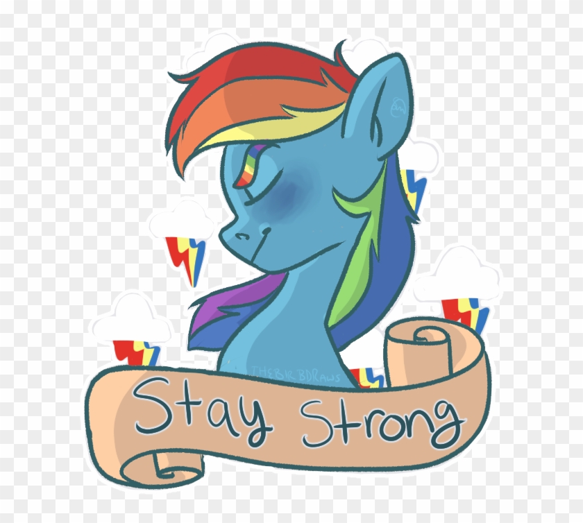 Thebirbdraws, Old Banner, Pegasus, Pony, Positive Ponies, - Cartoon #1410907