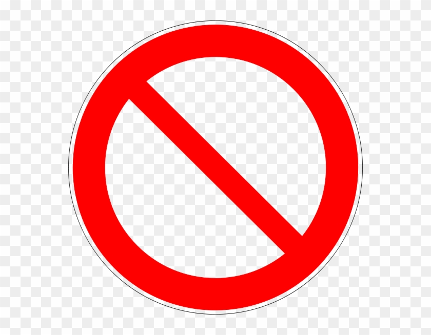 Free Icons Blank Not Allowed Sign Image Icono Prohibido Png Free 