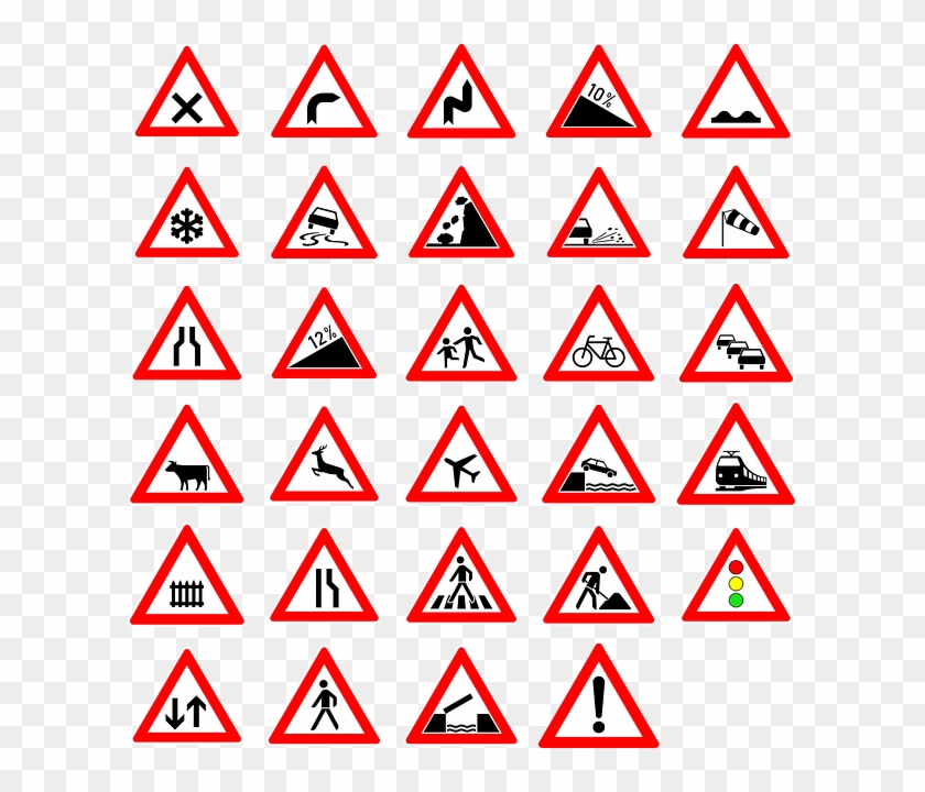 Sign Signs Symbols Traffic Road Street German Road Signs 