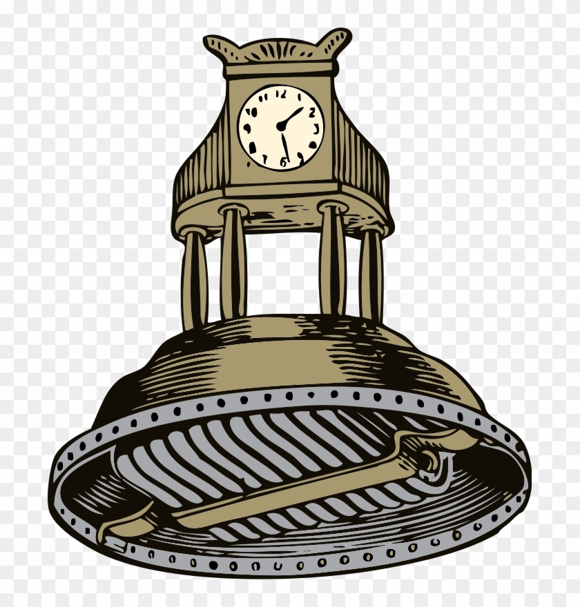 Winding Clip Art Download - Maquina Del Tiempo Png #220672