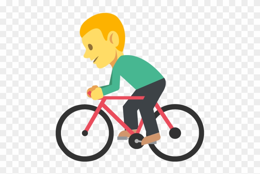 Bicyclist Emoji Vector Icon - Emoji Cycliste #221412