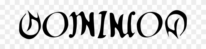 Free Dominion Ambigram - Clip Art #221620