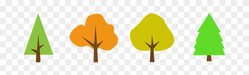 Drzewo Drewno Clipart Naklejka Minimal Trees Illustration Full Size Png Clipart Images