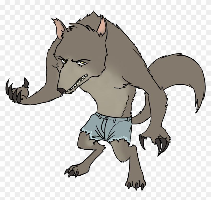 Zombie Clipart Werewolf - Werewolf Clipart #222260