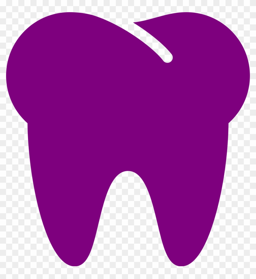 Open - Tooth Logo Purple #222308