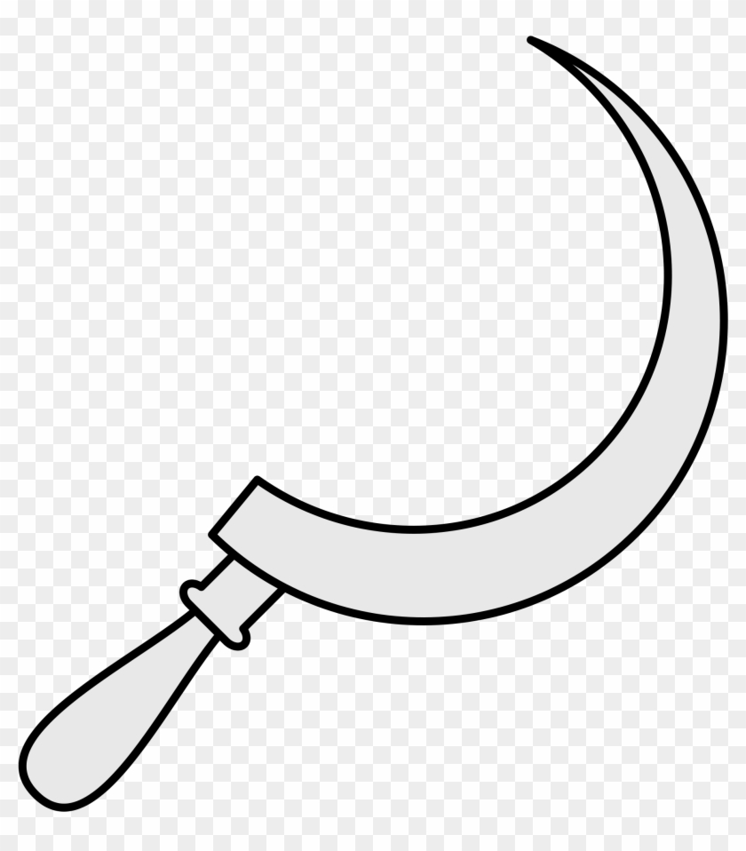 Open - Sickle Drawing #1412755