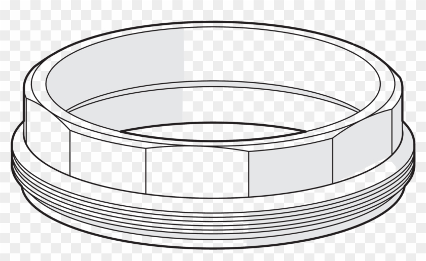 Tightening Nut - Circle #1413253