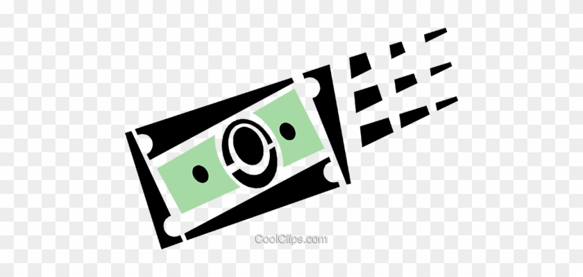 Dollar Bill Royalty Free Vector Clip Art Illustration - Graphic Design #1413263