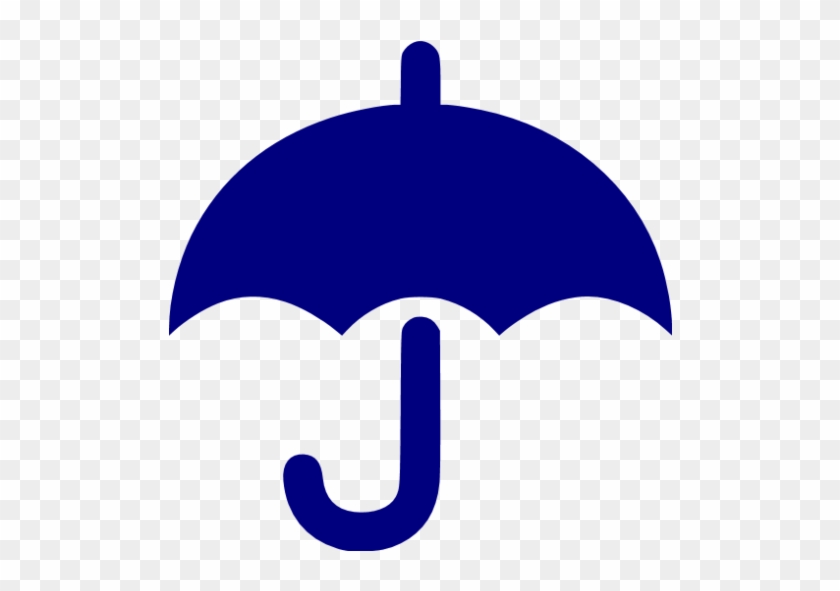 Navy Clipart Umbrella - Icono Paraguas Png #1413842