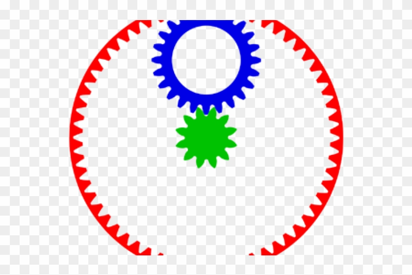 Gears Clipart Gear Train - Rotary Engine Clipart #1414335