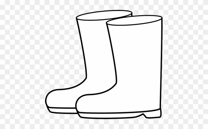 boots clip art black and white