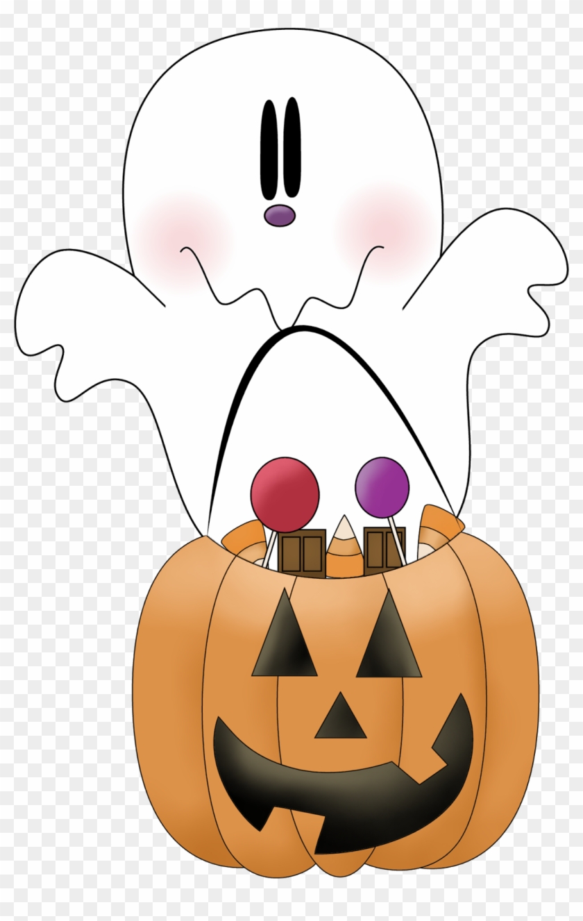 Halloween Ghosts, Diy Halloween, Halloween Images, - Calabazas Y Fantasmas Dibujo #1416886