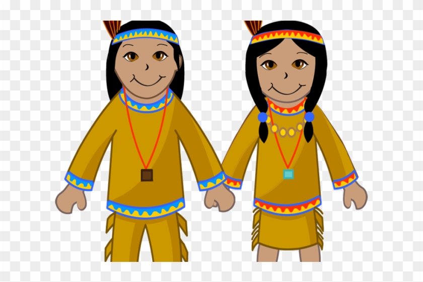 Pilgrim Clipart Native American - Native American Indian Clip Art ...