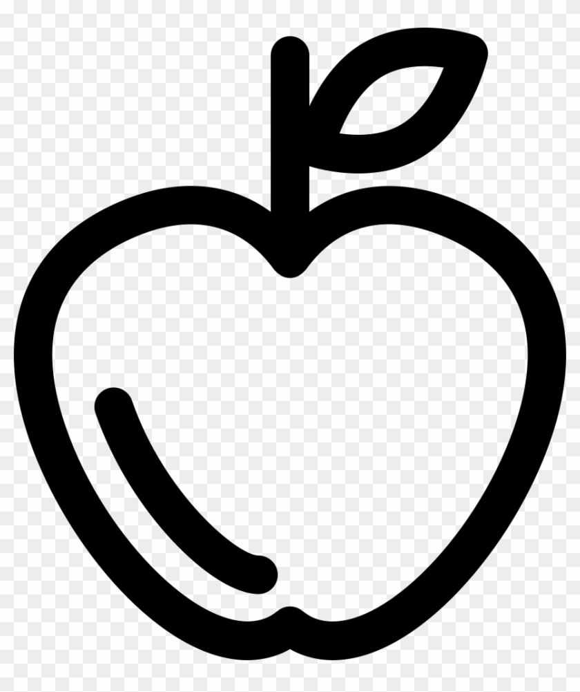 Download Apple Outline Comments - Apple Vector Png - Free ...