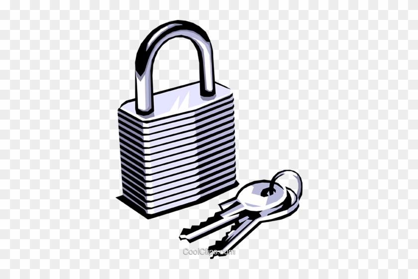 lock and key clipart