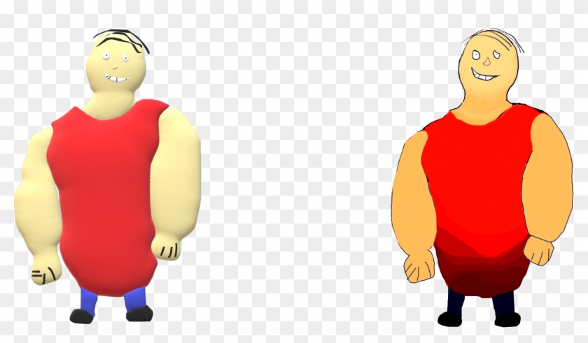 Hey I Made A 3d Model Version Of The Bully Here Is - Baldina Basis #1419691