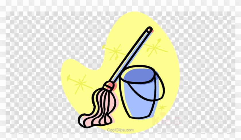 Download Mop And Bucket Clipart Mop Bucket Cart Bucket - Mop And Bucket #1419813