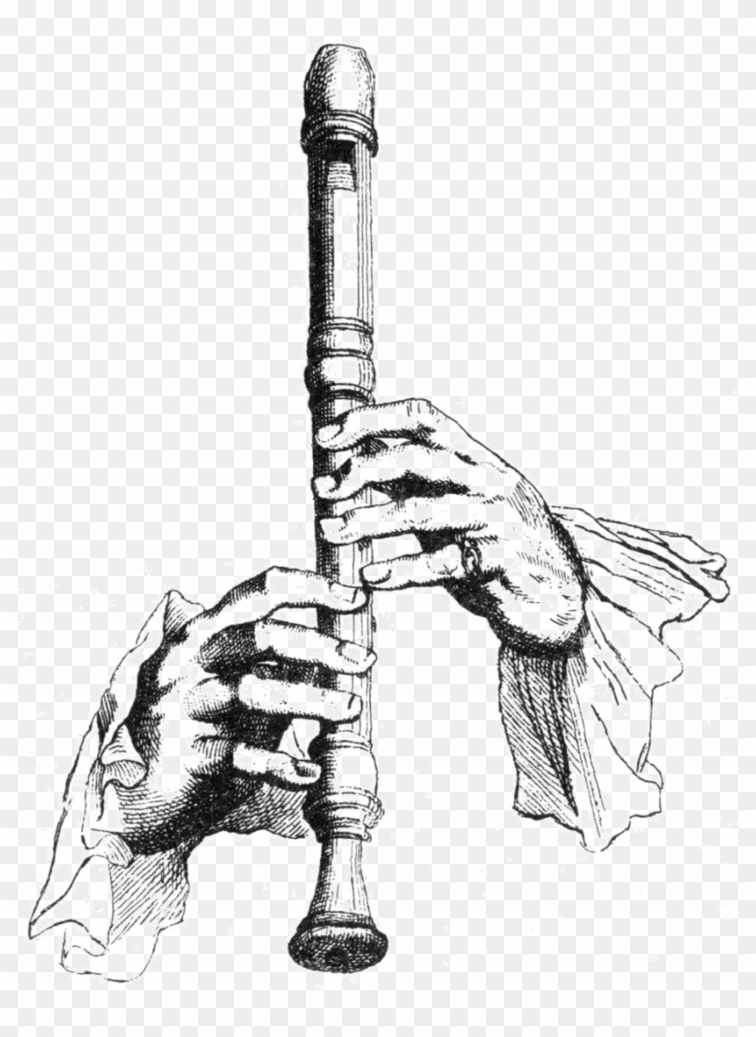 6 Duos Très Faciles Clipart The Recorder Musical Instruments - Flute A Bec Png #1419907