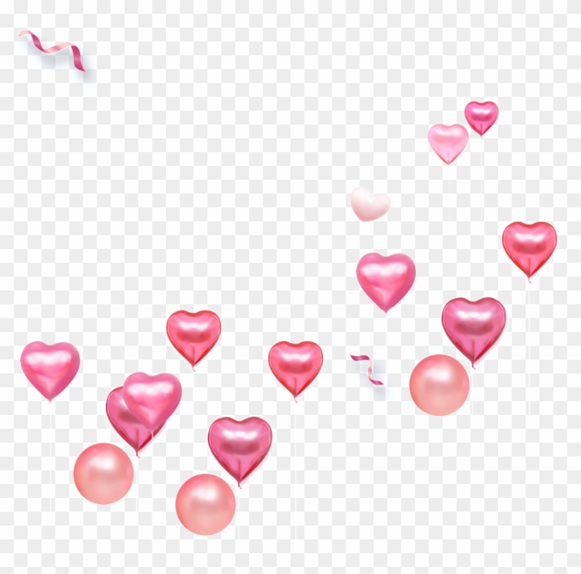 Romantic Love Balloon Png - 愛心 氣球 #1422005