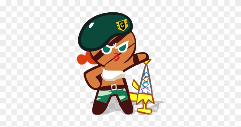 Special Force Cookie Run - Cookie Run Soldier Cookie #1422100